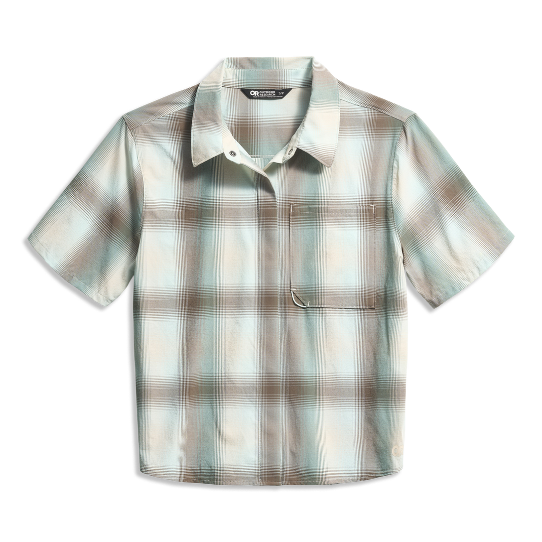 Chemise Astroman Sun manches courtes - Femme - Tidal Plaid