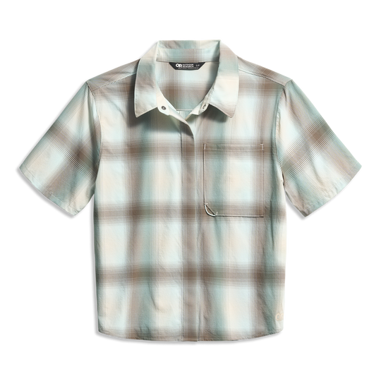 Chemise Astroman Sun manches courtes - Femme - Tidal Plaid