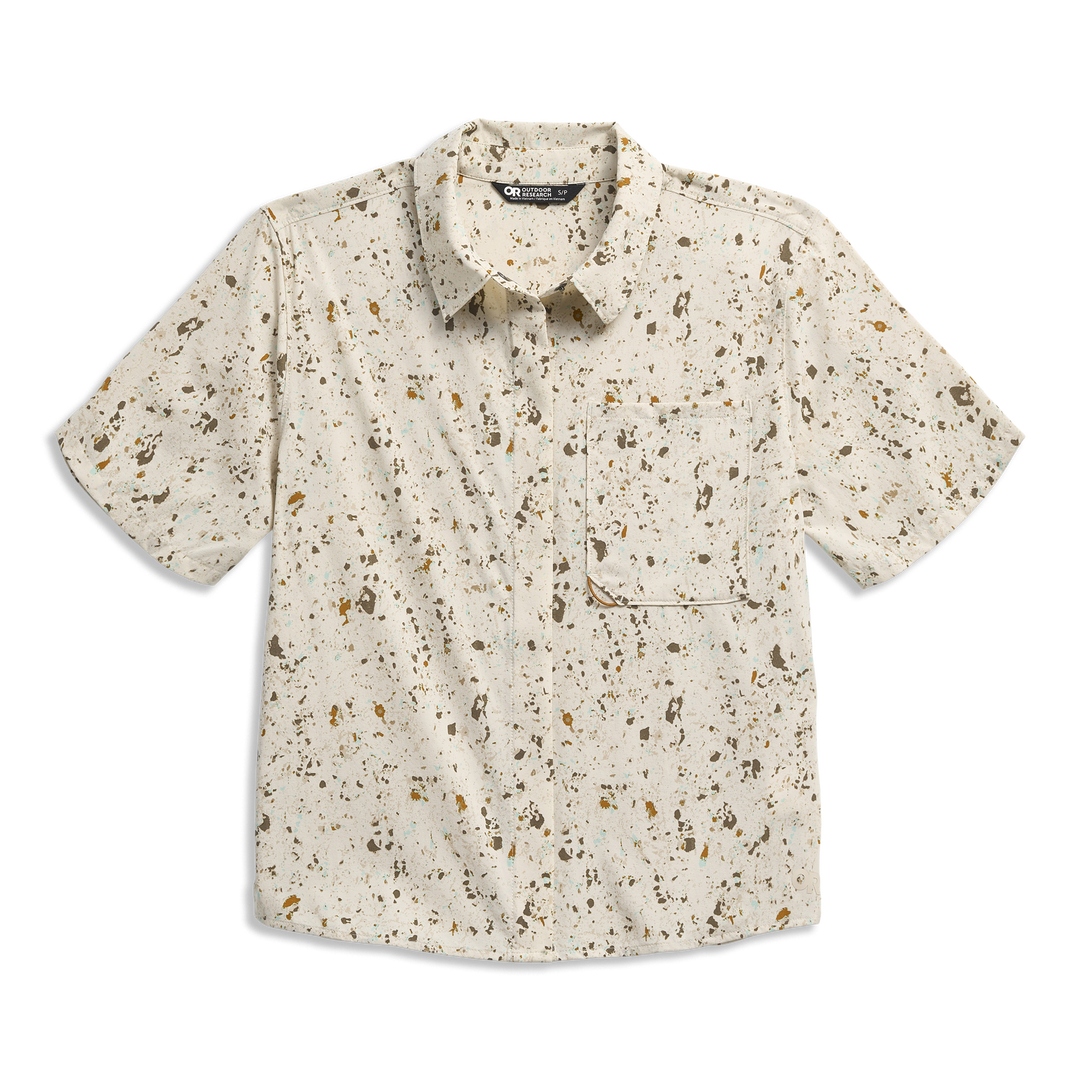 Chemise Astroman Sun manches courtes - Femme - Gravel Creekside