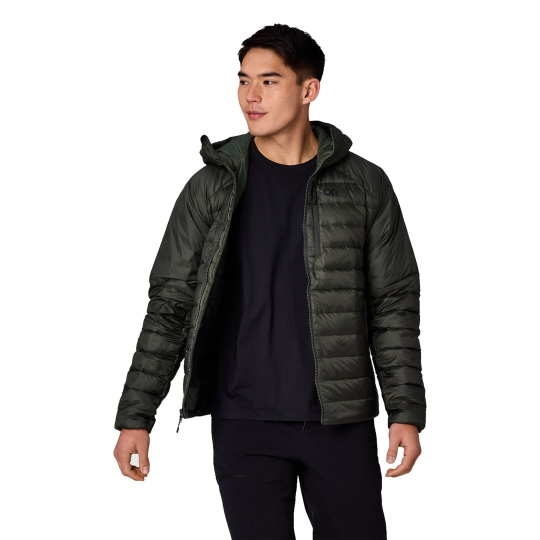 Manteau en duvet à capuchon Helium - Homme