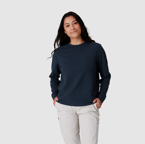 Eclipse Waffle Long Sleeve Tee - Women's