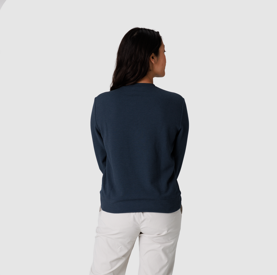 Chandail Eclipse Waffle manches longues - Homme - détail