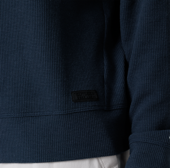 Chandail Eclipse Waffle manches longues - Homme - détail