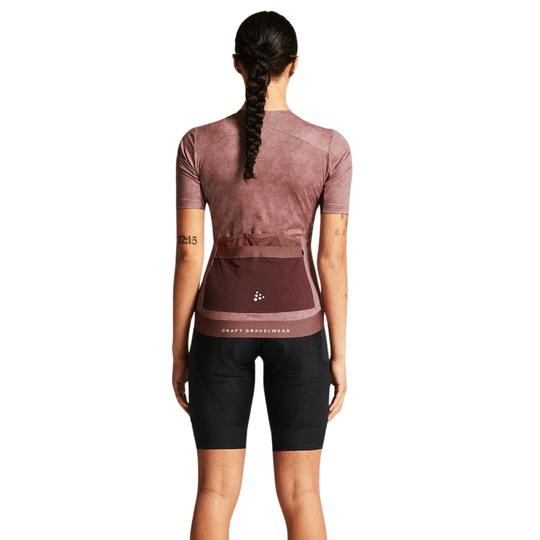 Maillot Manches Courtes Pro Gravel - Femme