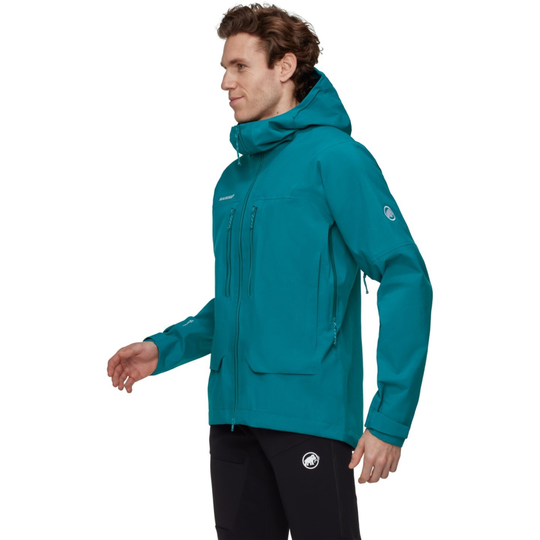 Manteau hardshell à capuchon Crater Pro - Homme
