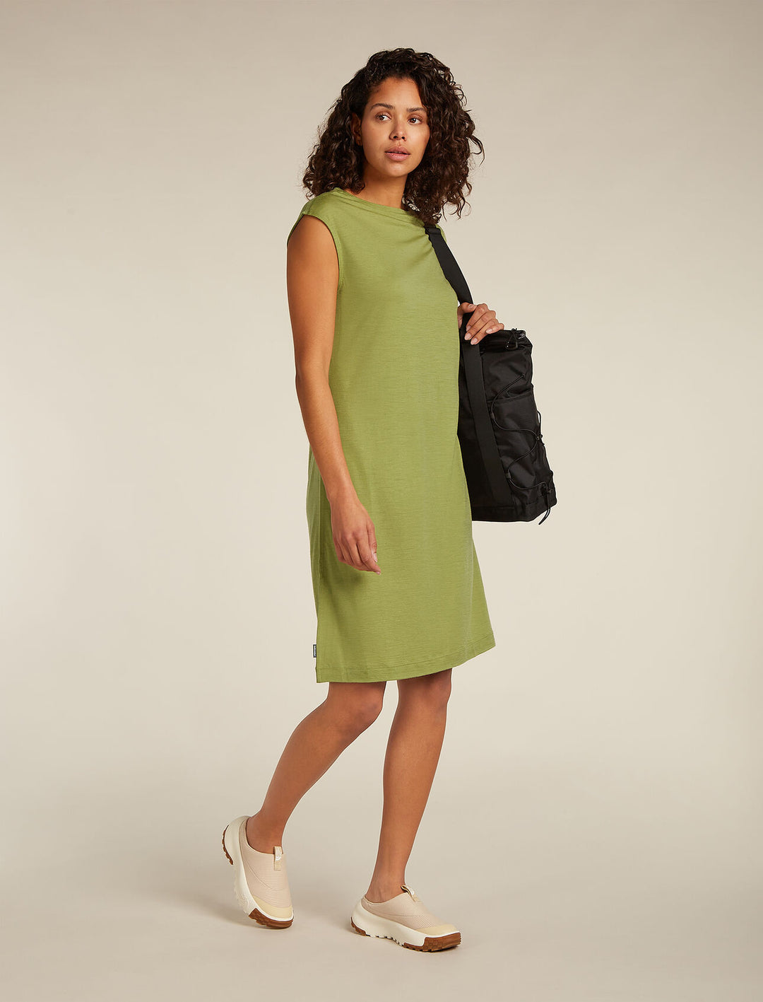 Robe Merino 200 Granary Sleveless - Femme