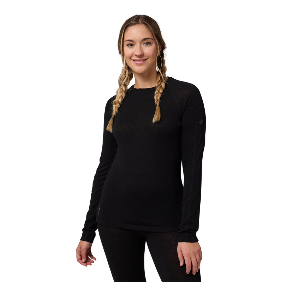 MerinoMIX Active Crew Top Base Layer - Women's