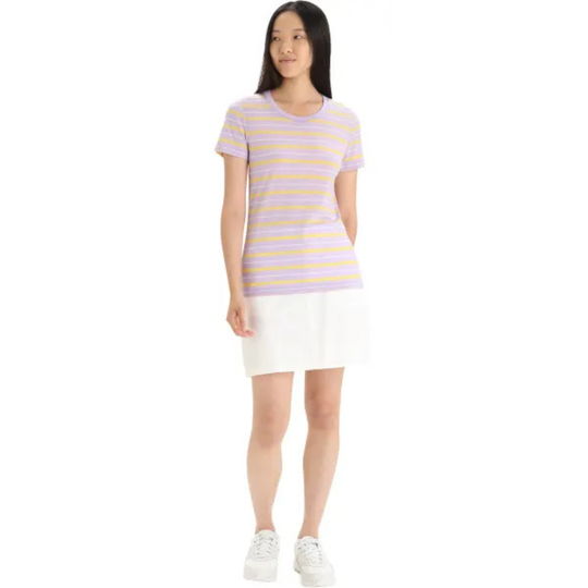 T-shirt Manches Courtes Wave Stripe - Femme