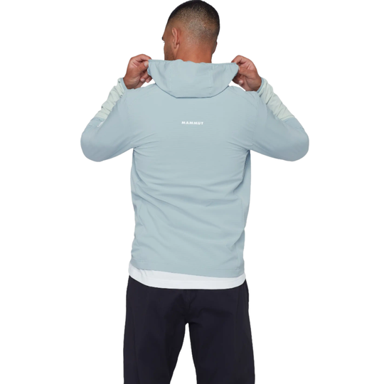 Chandail à Capuchon Polaire Madris Light Demi-zip - Homme