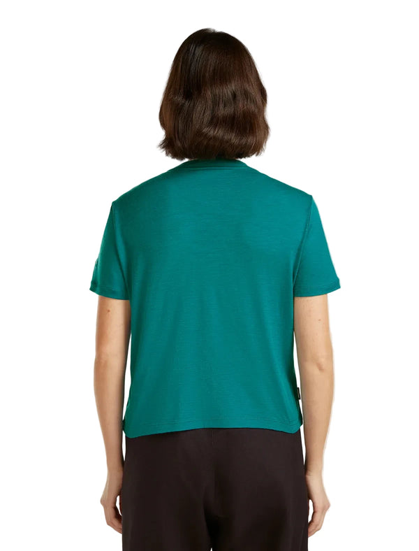 T-shirt Manches Courtes Crop 150 Tech Lite III - Femme