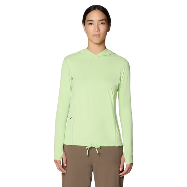 Crater Lake Long Sleeve Hooded Shirt - Women's