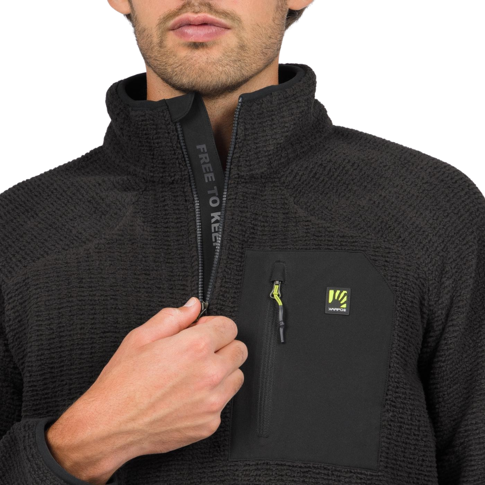 Polaire Demi-Zip Rocchetta - Homme