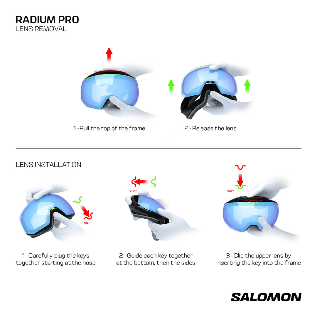Lunettes de ski Radium Pro - Unisexe