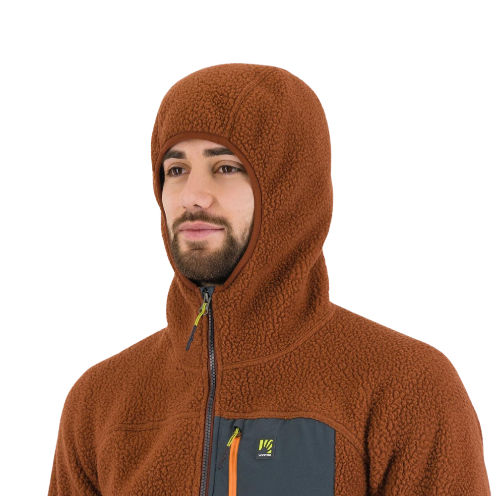 Polaire à Capuchon Moiazza Retrò - Homme