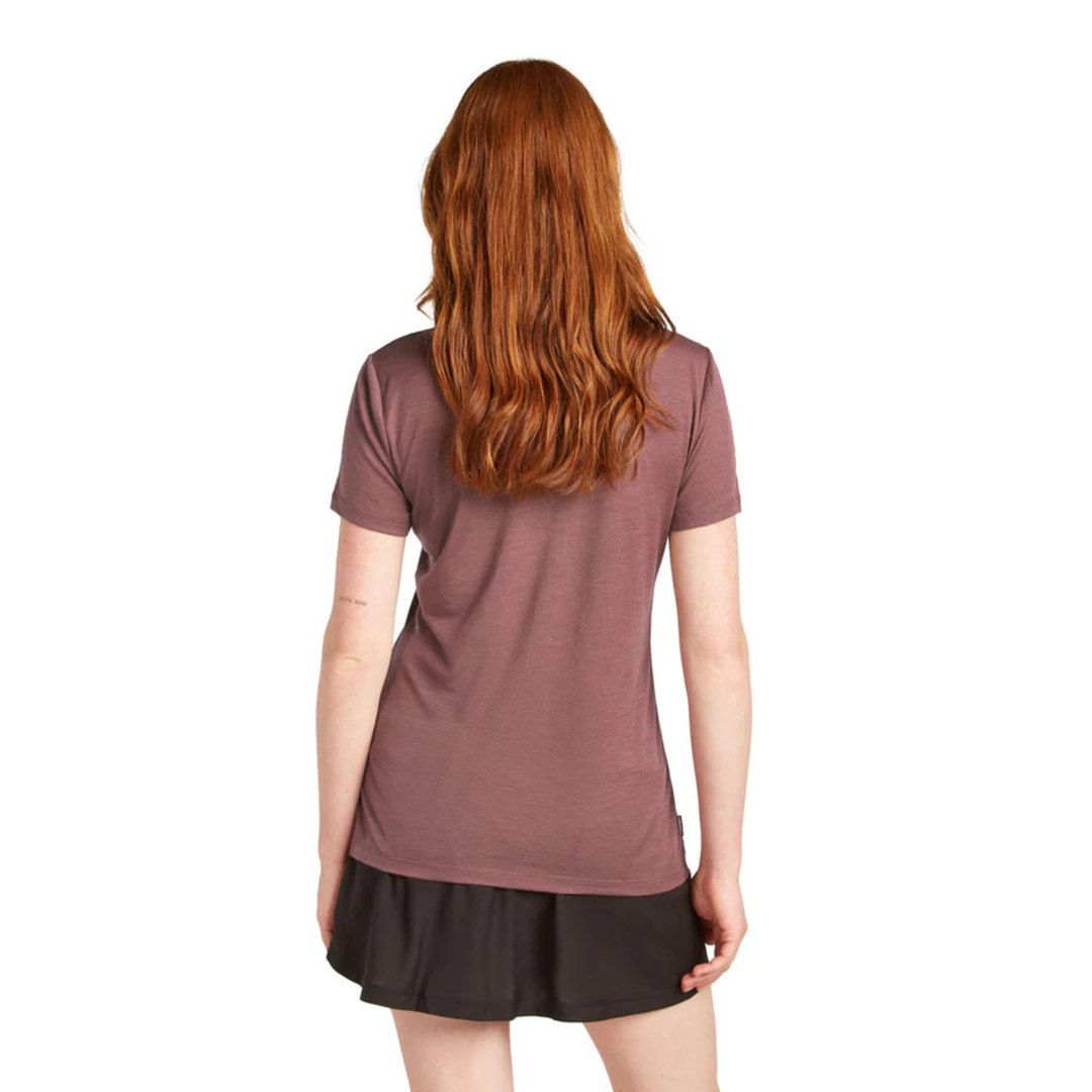 T-shirt Manches Courtes Merino 150 Tech Lite Van Camp - Femme