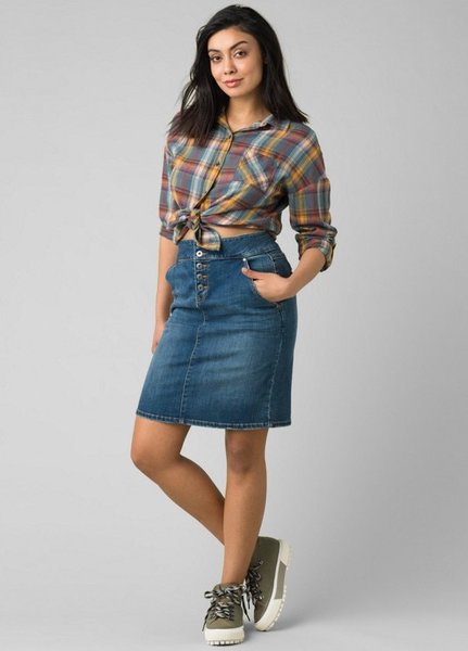 Aubrey Denim Skirt - Women