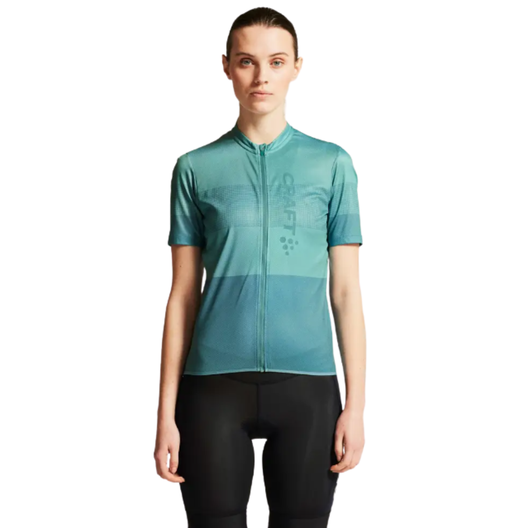 Maillot Vélo Manches Courtes Core Endur Logo - Femme