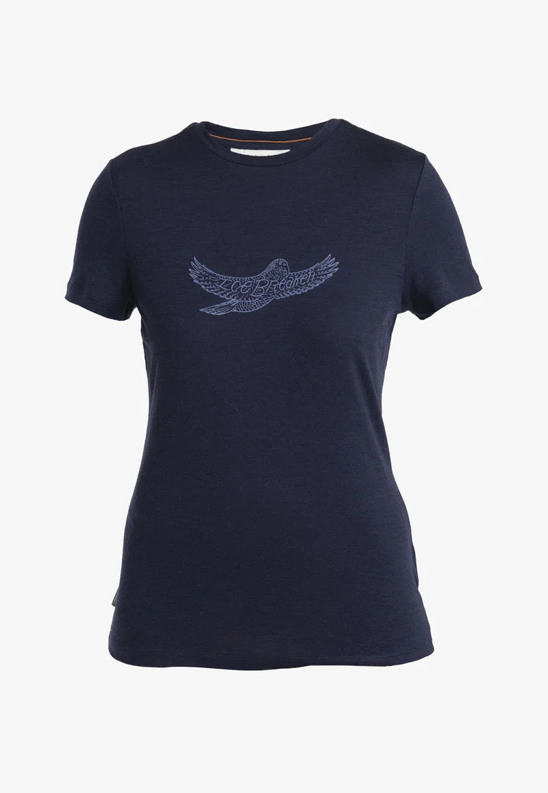 T-shirt Manches Courtes Merino 150 Tech Lite III Icebreaker Kea - Femme