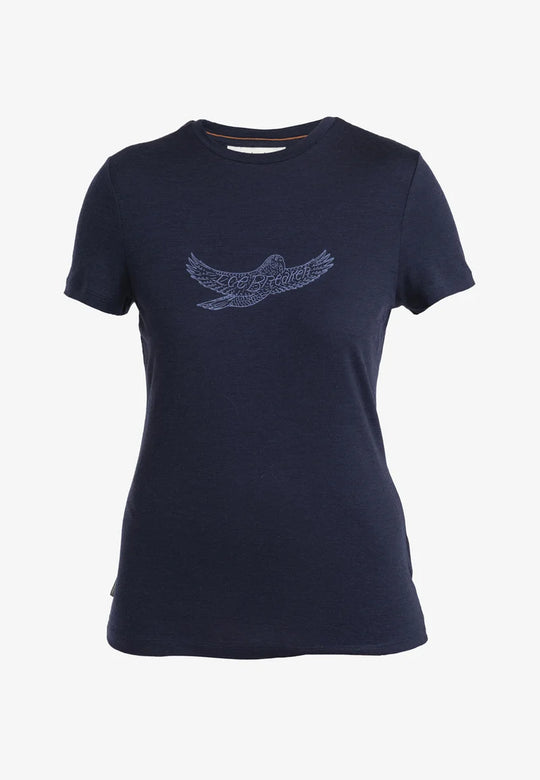 T-shirt Manches Courtes Merino 150 Tech Lite III Icebreaker Kea - Femme