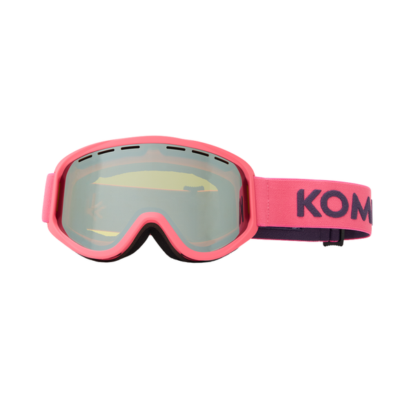 Flash Yellow-Silver Ski Goggles - Unisex
