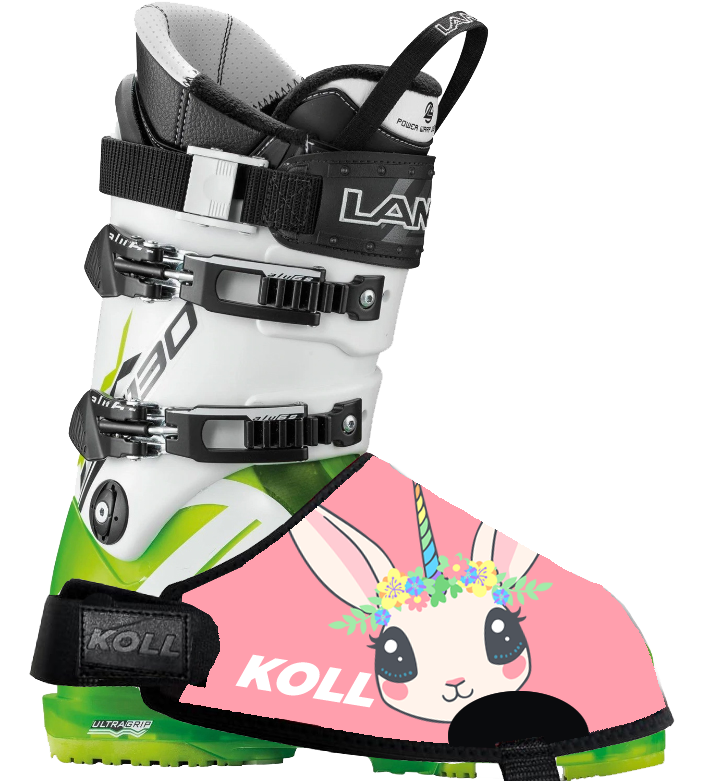 Chauffe-bottes de ski - Unisexe Rabit Print, vue de face