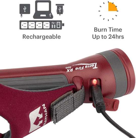 Lampe Terra Fire 400 RX Flashlight