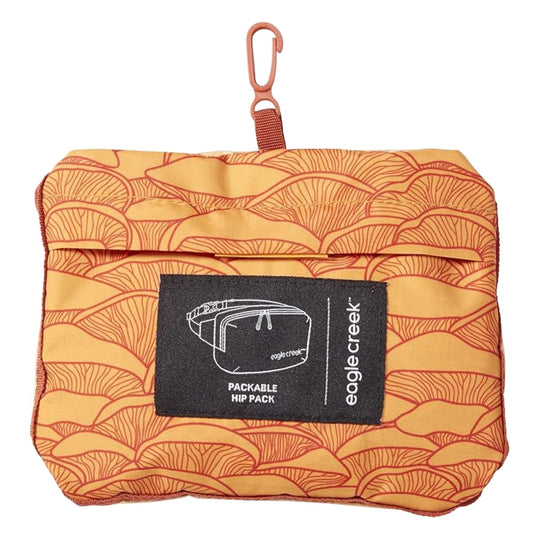 Sac banane compressible Eagle Creek Forage - replié dans sa pochette