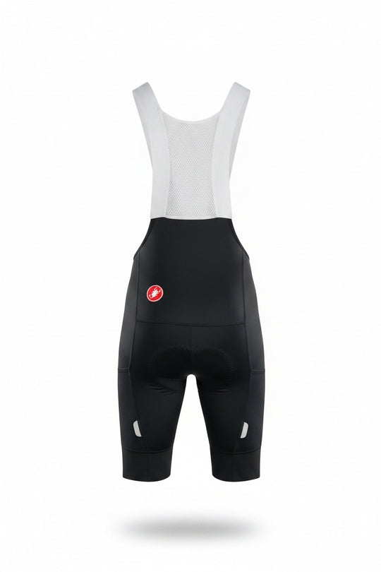 White Bib Shorts - Men's