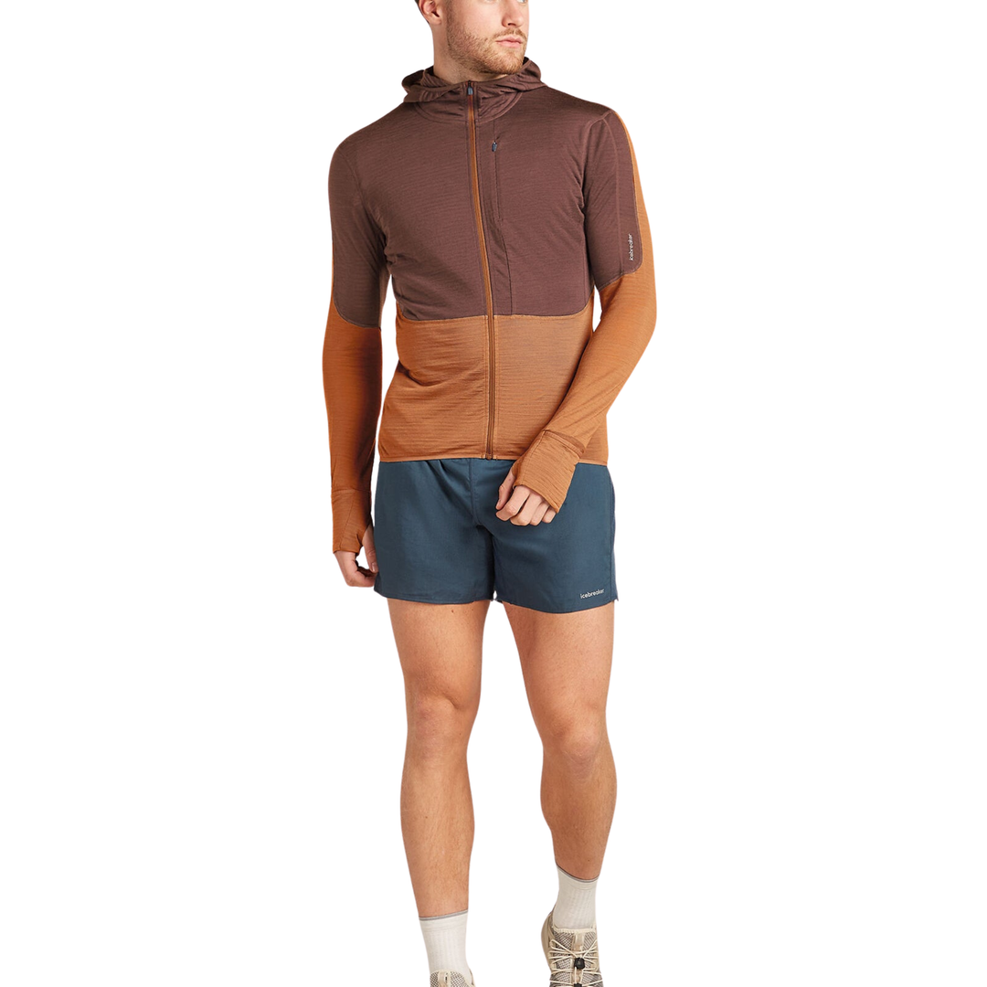 Merino Blend 200 RealFleece Descender Long Sleeve Zip Hoodie - Men's