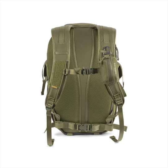 Sac à Dos Mission EXP 25L Olive, vue de dos