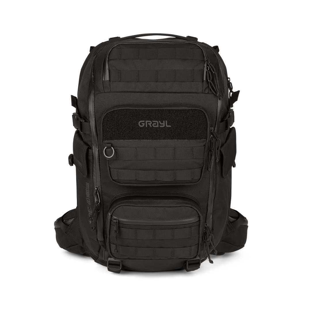 Sac à Dos Mission EXP 30L Black, vue de face
