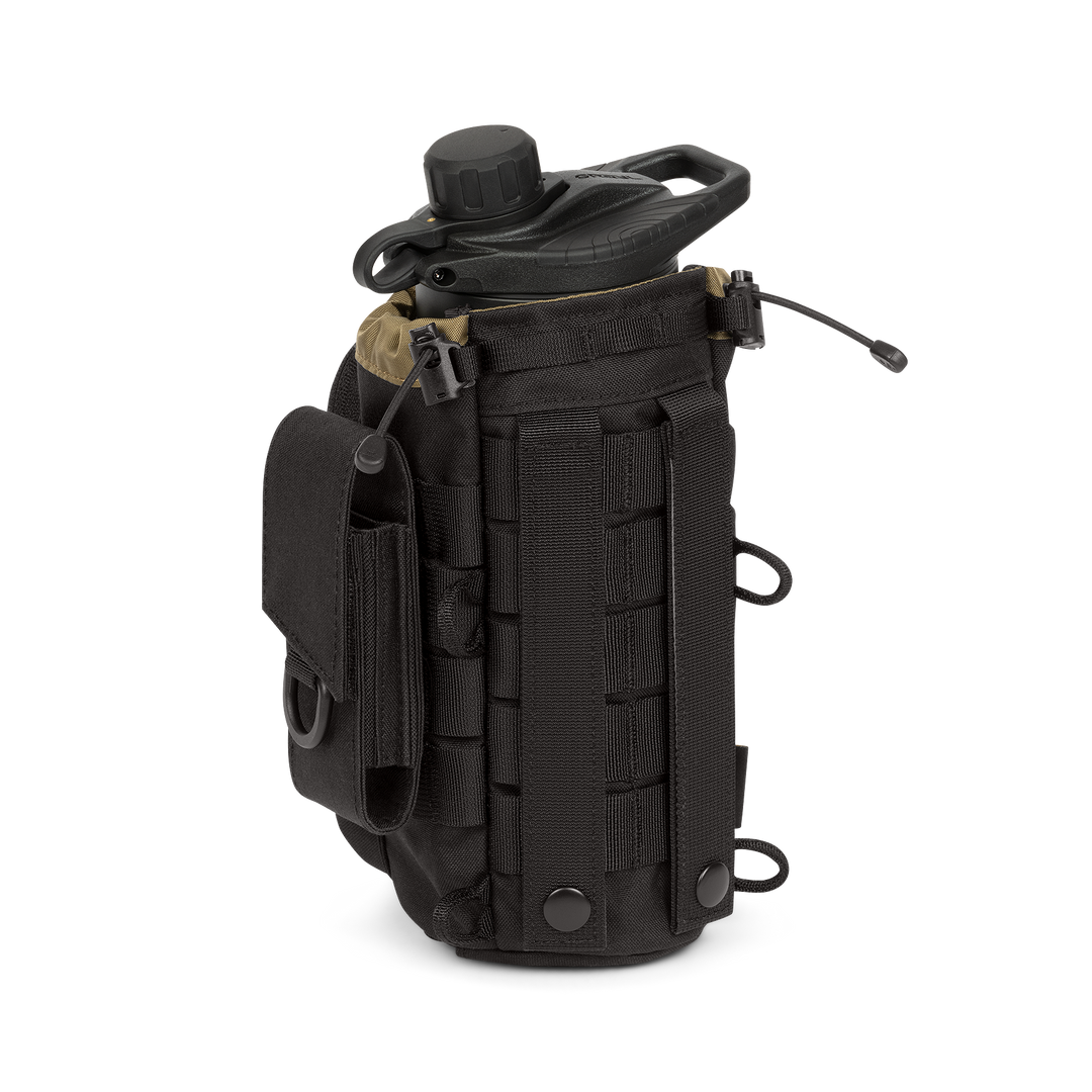Sac à gourde Mission 1.7 L. Black, vue de dos