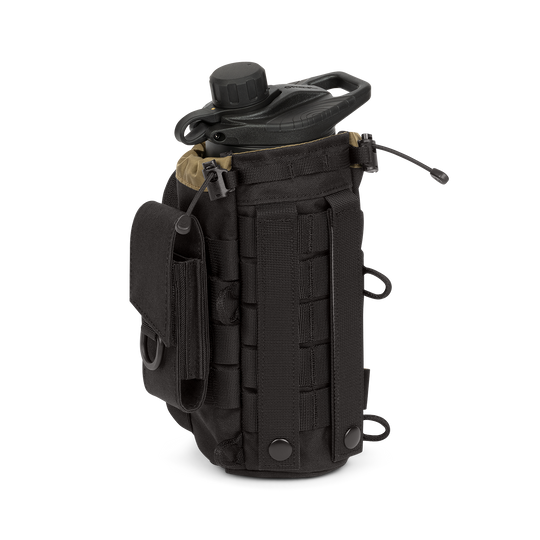 Sac à gourde Mission 1.7 L. Black, vue de dos