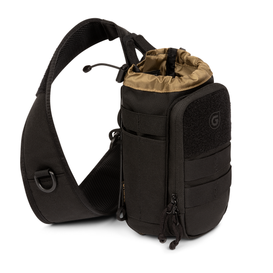 Sac à gourde Mission 1.7 L. Black, vue de face