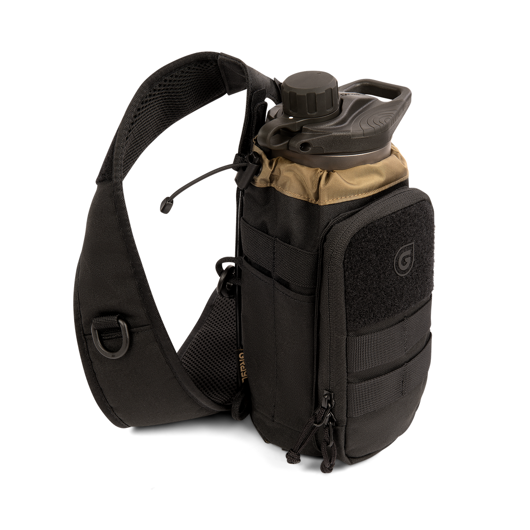 Sac à gourde Mission 1.7 L. Black, vue de face