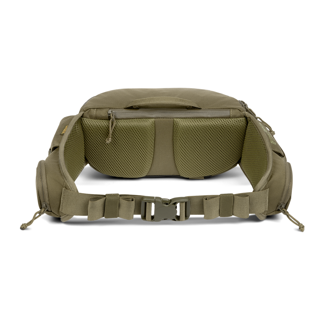 Sac de taille Mission EXP 2.5 Olive, vue de dos