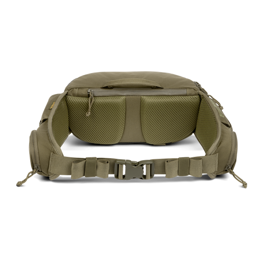 Sac de taille Mission EXP 2.5 Olive, vue de dos