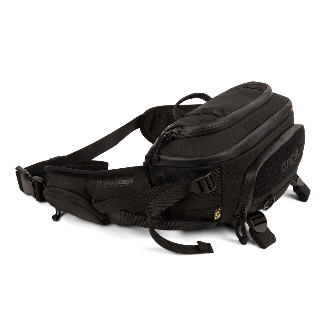 Sac de taille Mission EXP 4.5L Black, vue de face