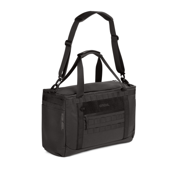 Sac Fourre Tout Mission Tote 45L. Black, vue de face