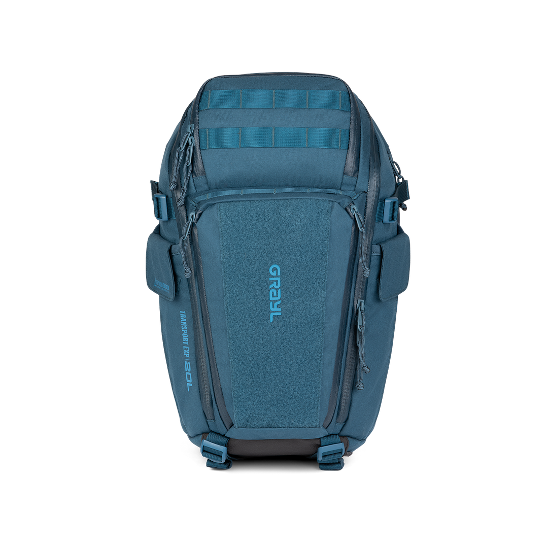 Sac à Dos Transport EXP 20L Wander Blue, vue de face