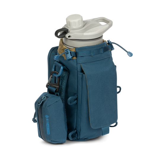 Sac à gourde Transport 1.7 L. Wander Blue, vue de dos