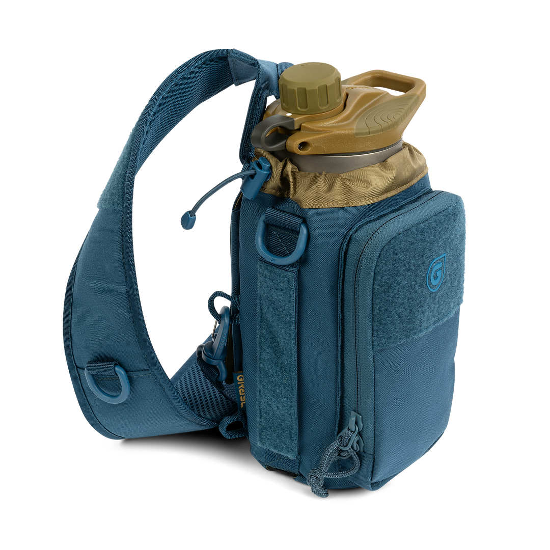 Sac à gourde Transport 1.7 L. Wander Blue, vue de face
