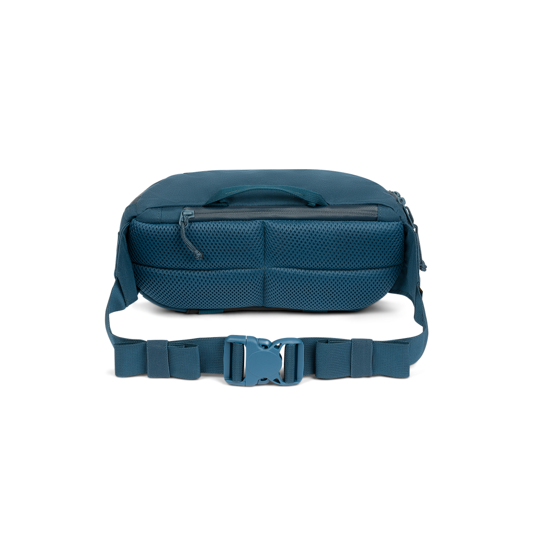 Sac de taille Transport 2L. Wander Blue, vue de dos