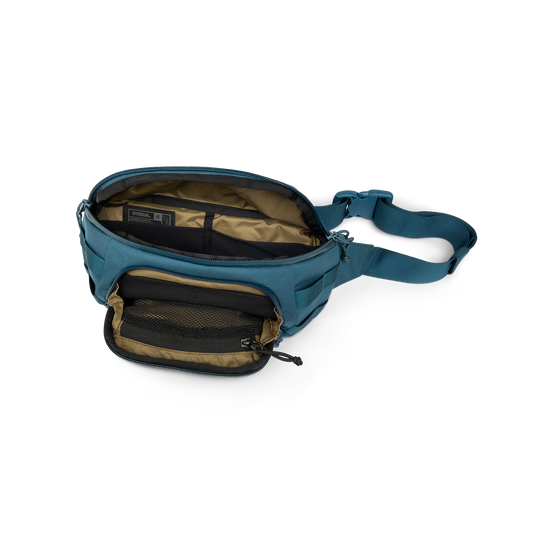 Sac de taille Transport 2L. Wander Blue, vue interieur