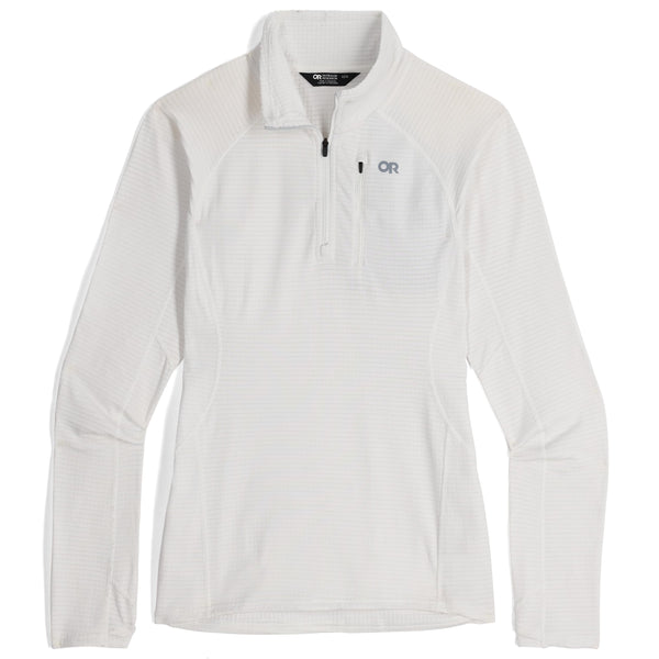 Chandail Vigor Grid Fleece Demi Zip - Femme