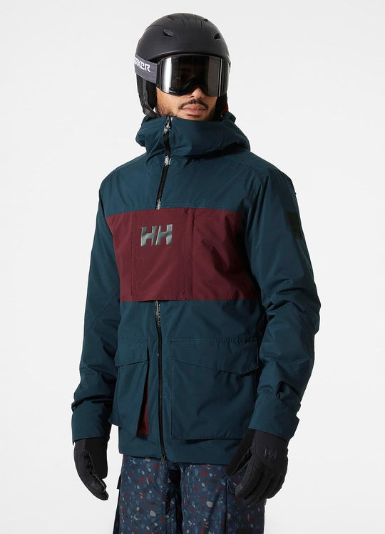 Manteau isolé à capuchon ULLR D - Homme