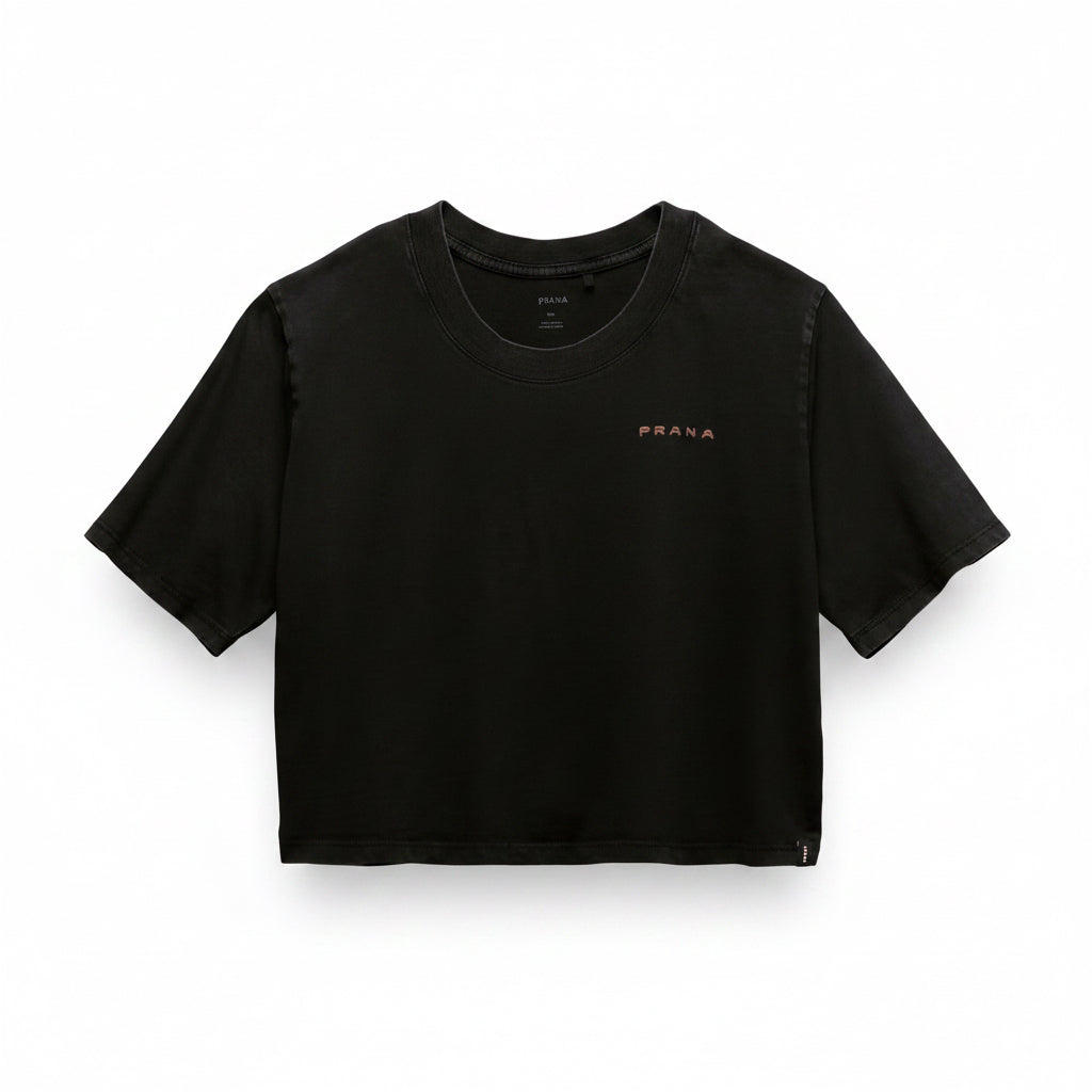 T-shirt manches courtes Everyday Graphic Crop - Femme