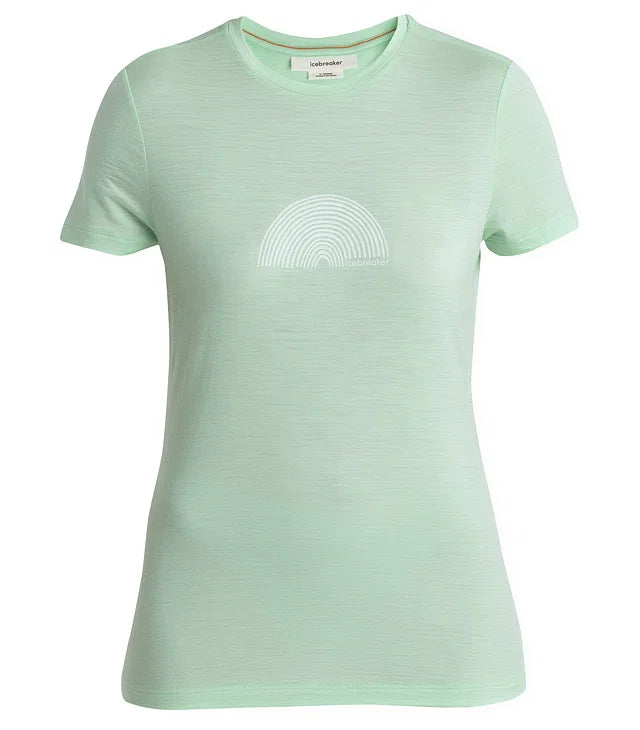 T-shirt Manches Courtes Merino 150 Tech Lite III Shine - Femme