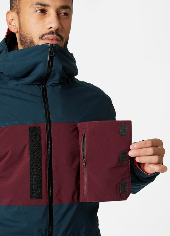 Manteau isolé à capuchon ULLR D - Homme