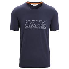 T-shirt Manches Courtes Central Classic Icebreaker Story - Homme